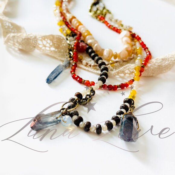 FREE PEOPLE x Ariana Ost Secret Life Crystal Belly Chain NWT - Picture 7 of 7